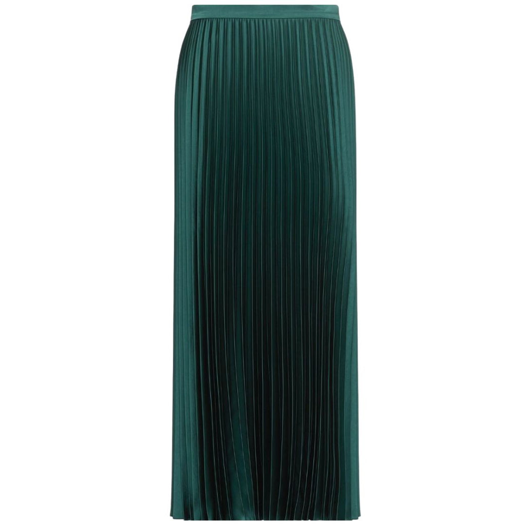 Nicchia Pleated Womens Satin Skirt 2625106031600