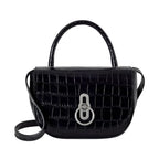 Small Amberley Top Handle Croc Handbag HH0137/641