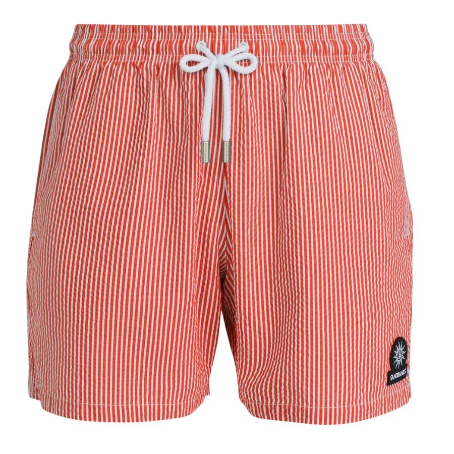 Striped Seersucker Mens Swim Shorts SWM17