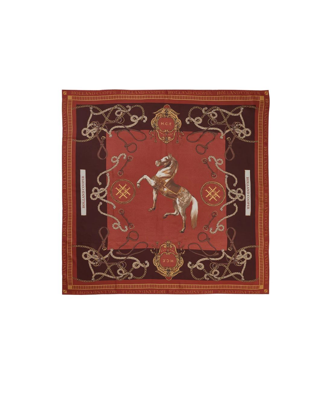 Regal Horse Silk Scarf