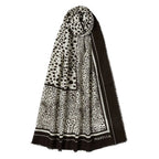 Erba Animal Print Wool Shawl 2613541066200