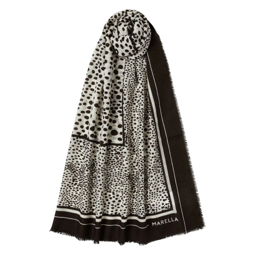 Erba Animal Print Wool Shawl 2613541066200