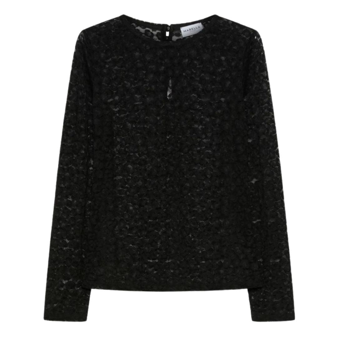 Autore Womens Long Sleeved Lace Top 2623976024200