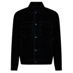 Signature Capsule Mens Flocked Denim Jacket EM001175 AF27564