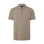 Alloy Zipped Mens Polo Shirt 105240
