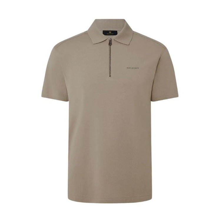 Alloy Zipped Mens Polo Shirt 105240