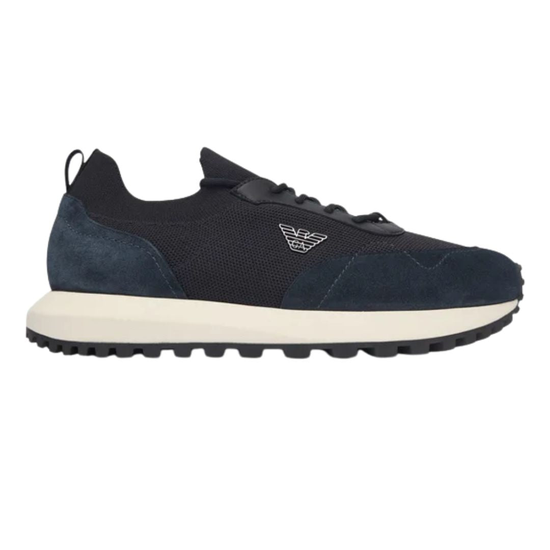Smooth Leather Mens Lace-up Trainers EM003739 AF19724