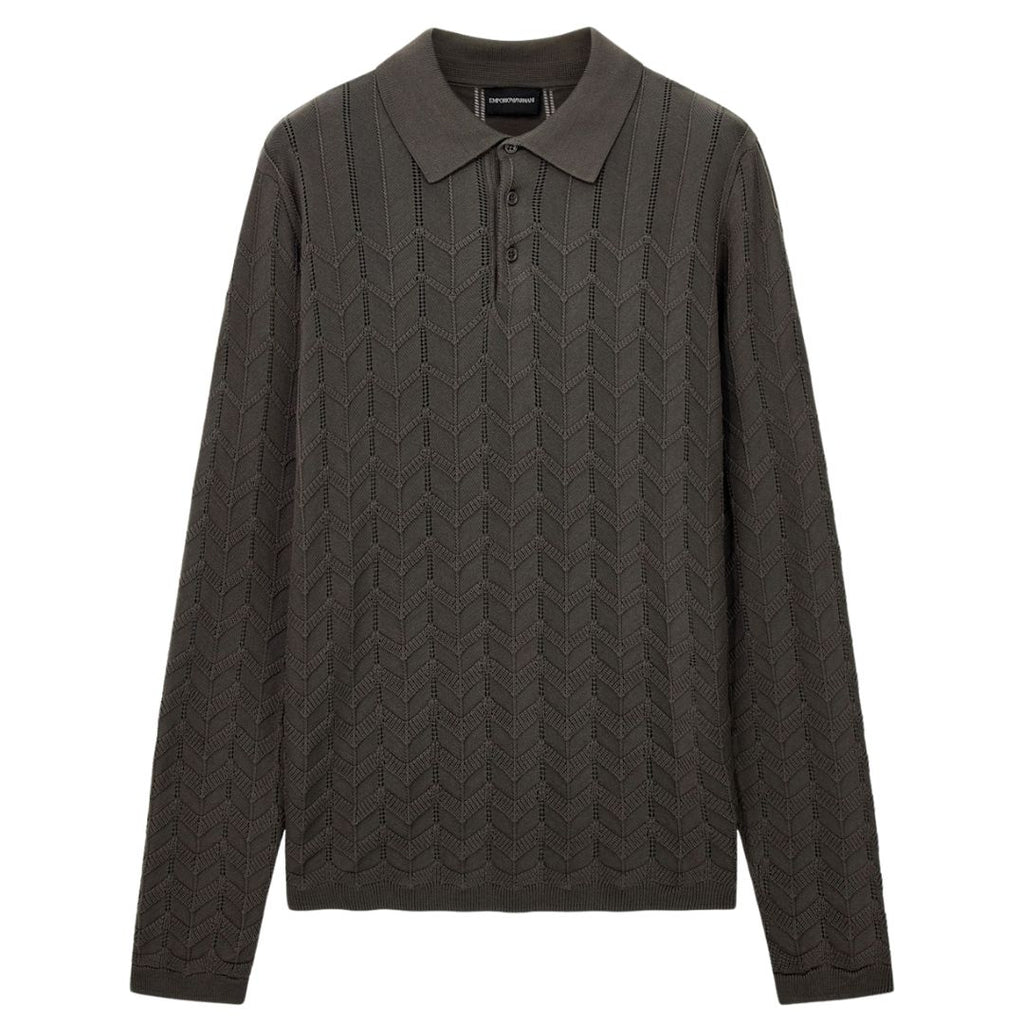 Signature Capsule Textured Knit Mens Jumper EM006262 AF29854