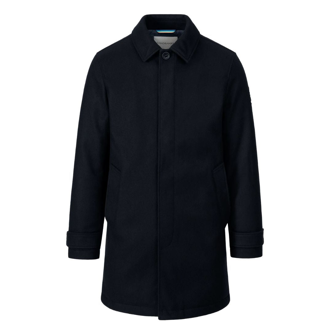 Wool Blend Mens Mac M34