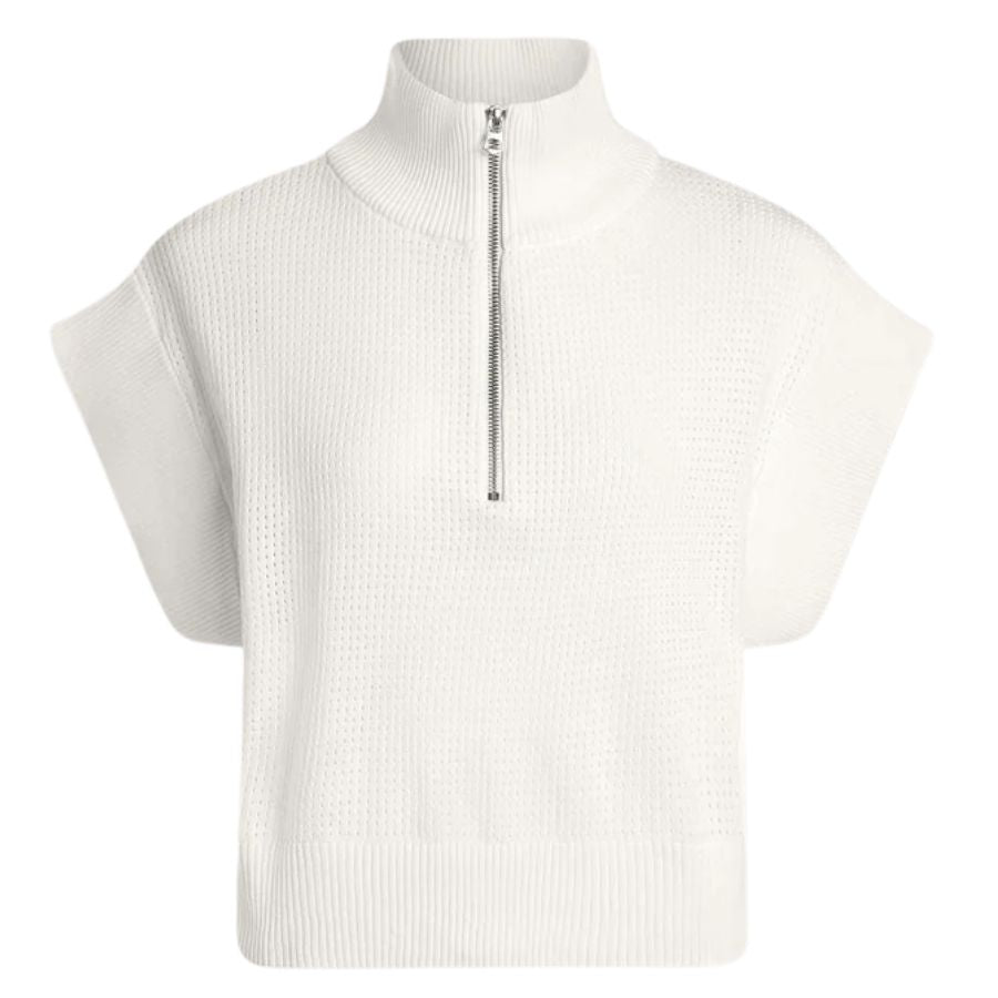 Fulton Cropped Knit Womens Top VAR01317