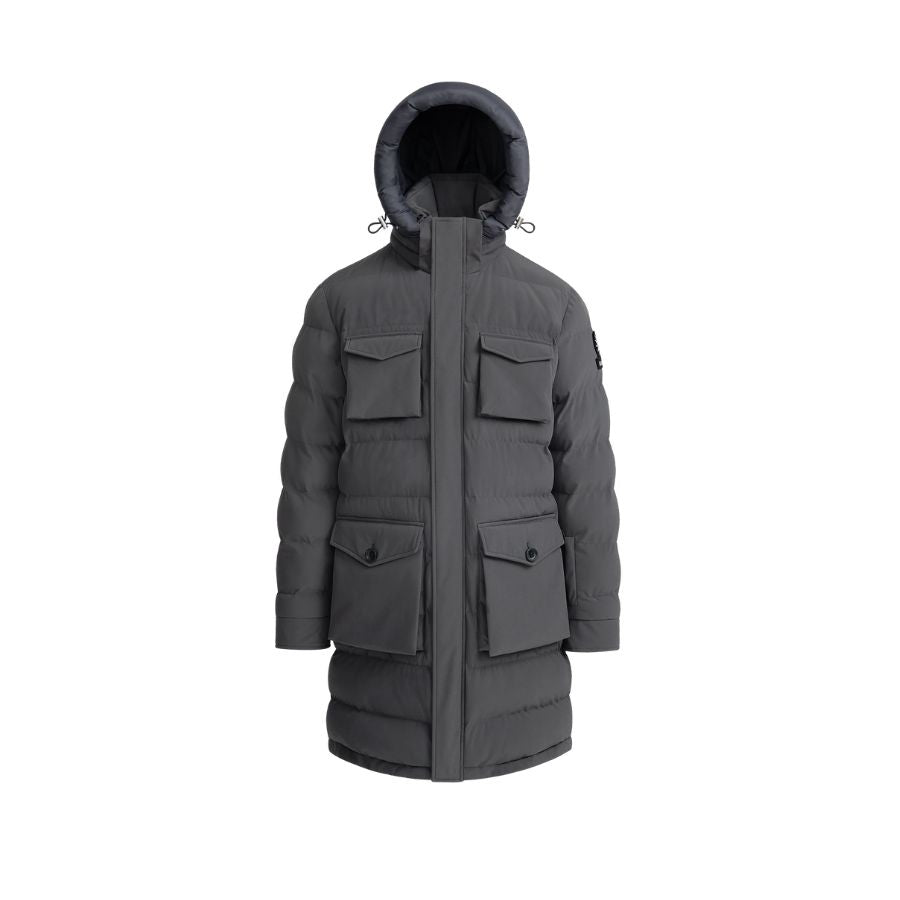 Branksome Long Puffer Mens Coat M06