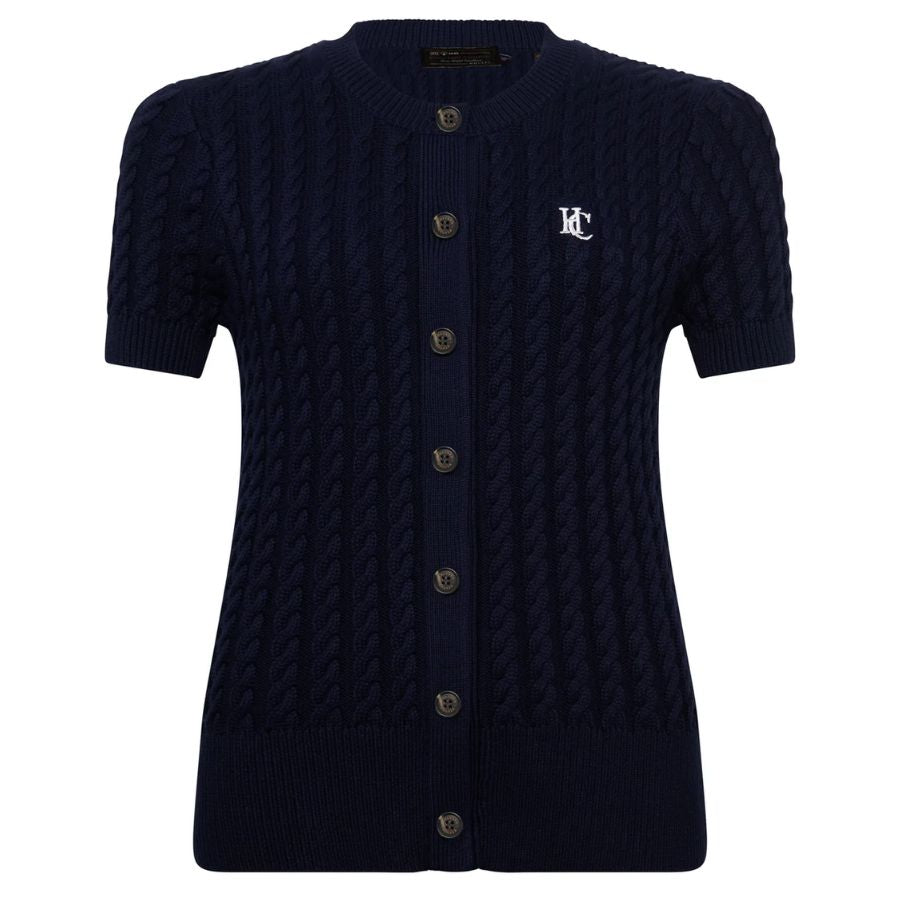 Cotswold Short Sleeve Womens Cardigan
