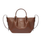 Dritto Small Textured Leather Womens Tote Bag 2625516135600