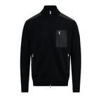 Technical Panelled Knit Zip Mens Jacket KNT96