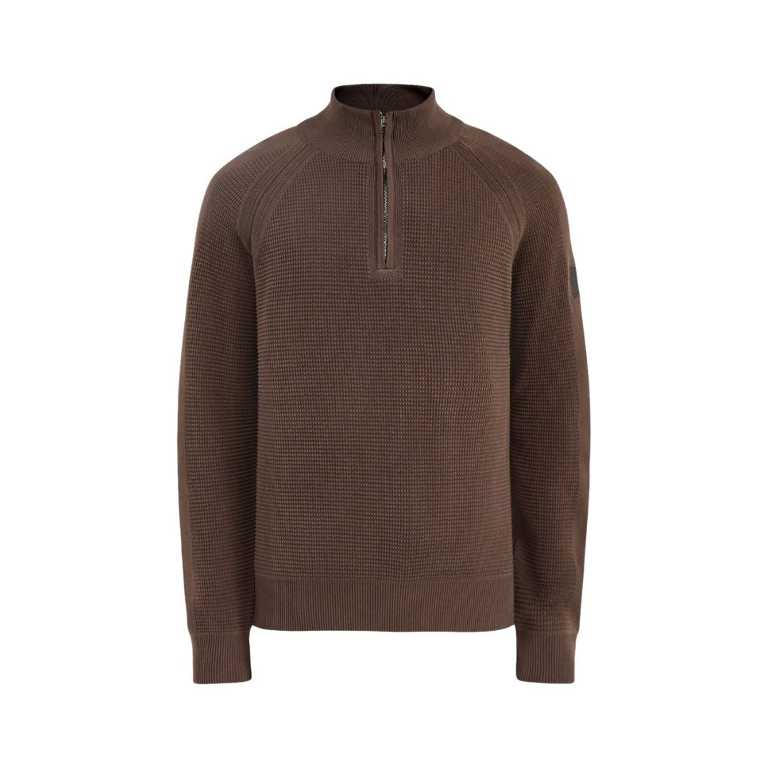 Bradwell Mens Q Zip Cotton Jumper 106465