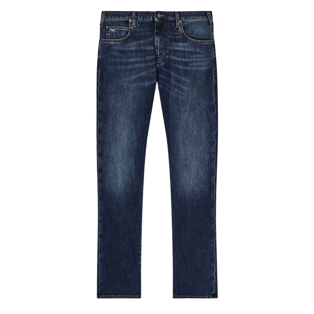 J45 Regular Fit Washed Comfort Jeans EM001370 AF22248