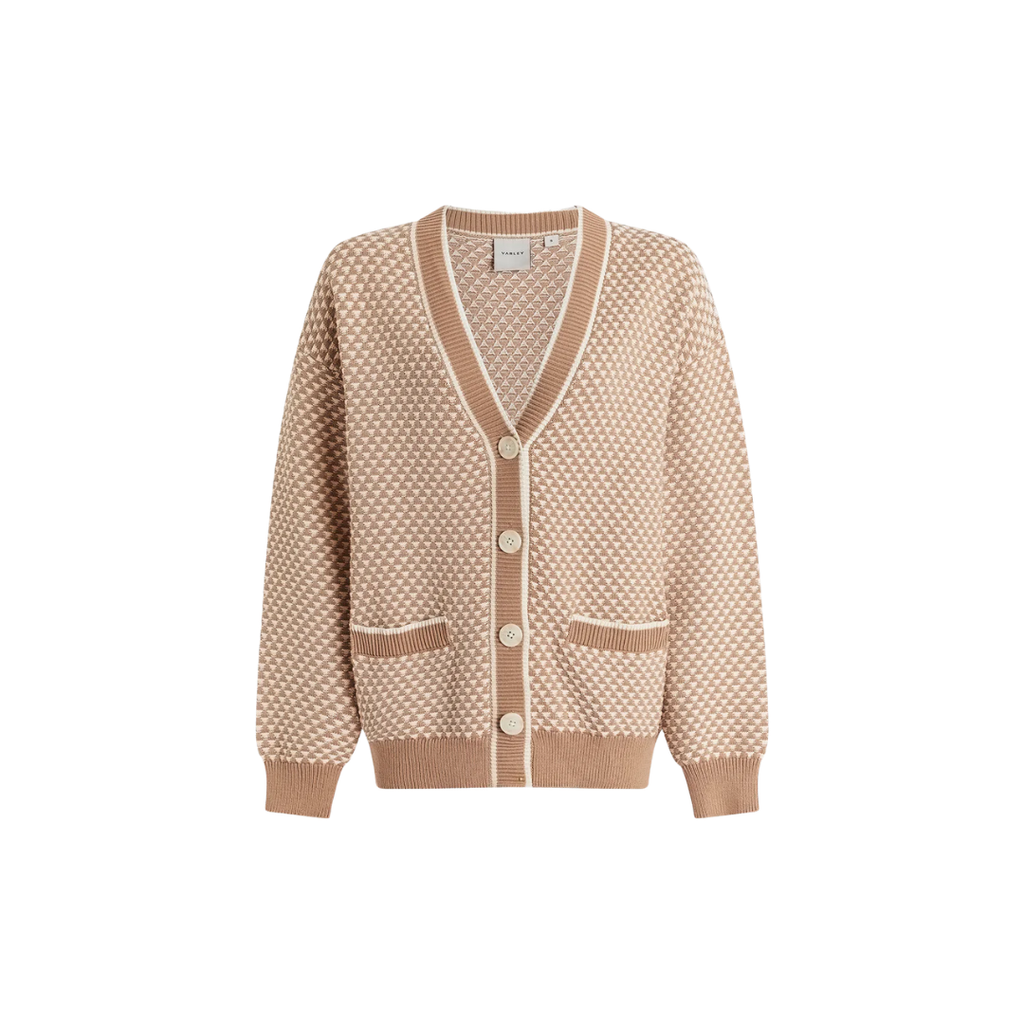 Tarran Stitch Knit Womens Cardigan VAR03290