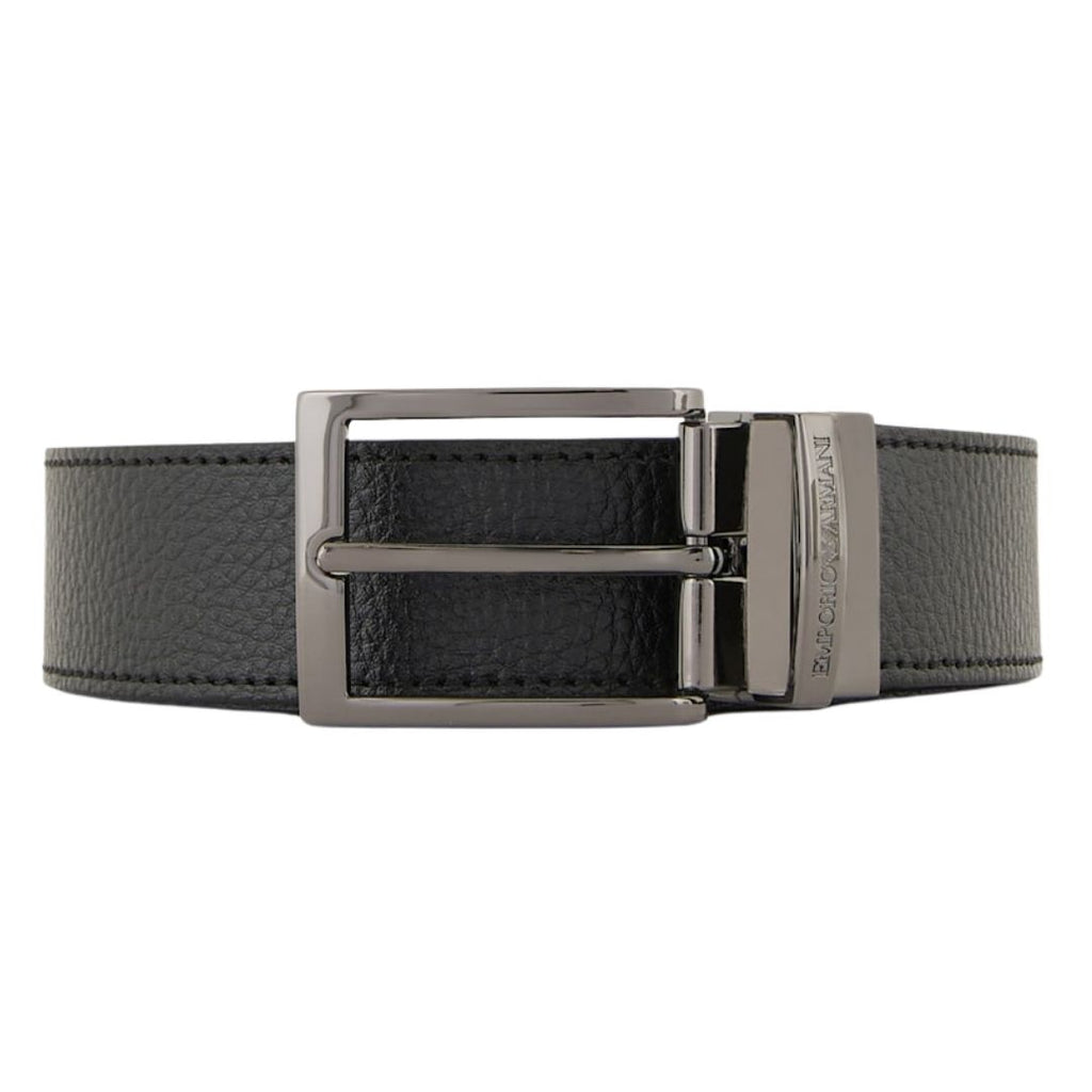 Leather Printed Mens Reversible Belt Y4S195 YLO8J