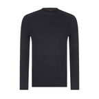 Waffle Knit Mens Crew Neck Jumper 24116/24601