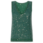 Milord Sequin Detail Womens Sleeveless Top 2625366171600