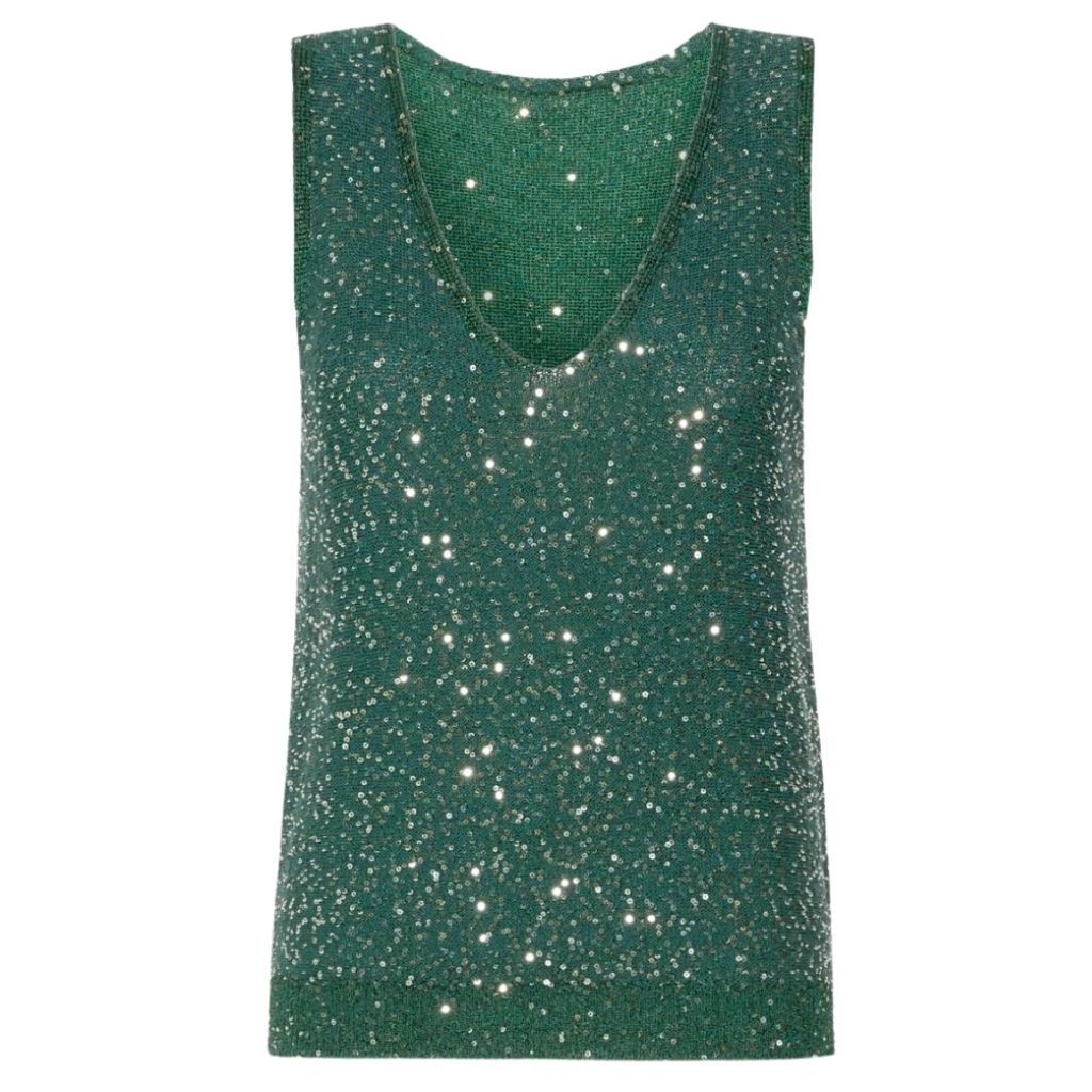 Milord Sequin Detail Womens Sleeveless Top 2625366171600