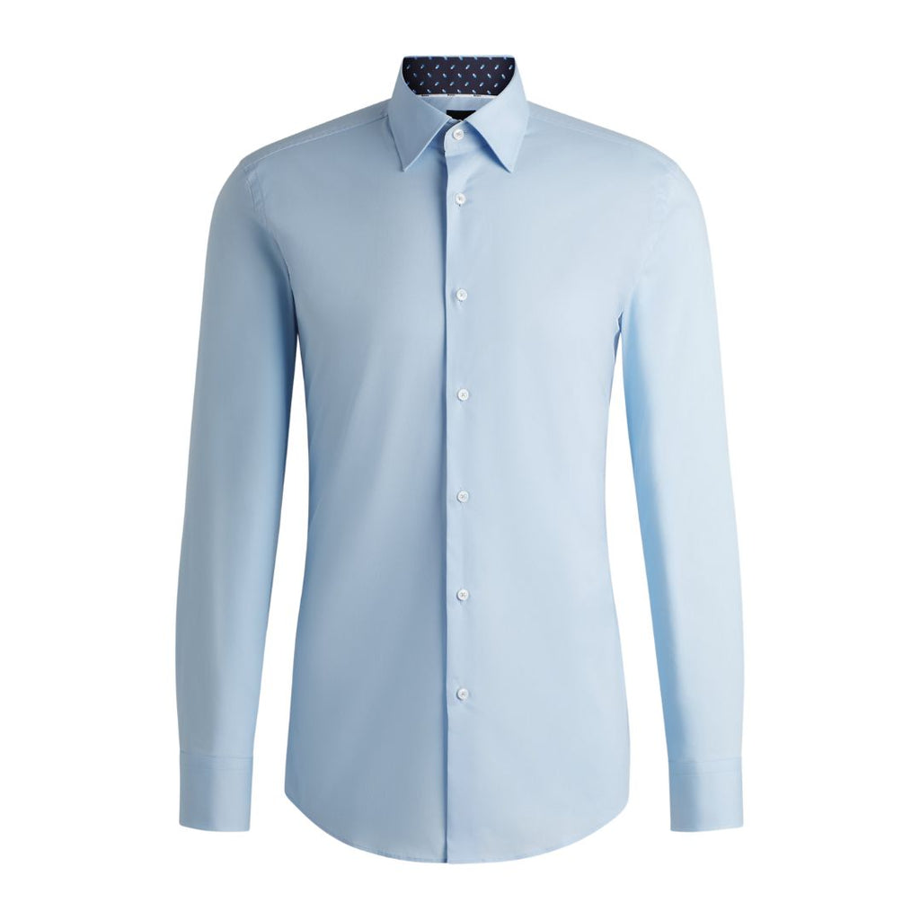 H-HANK C3-214 Cotton Poplin Shirt 50532804