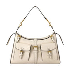 Roxanne Shoulder High Shine Leather Handbag HH0145/748