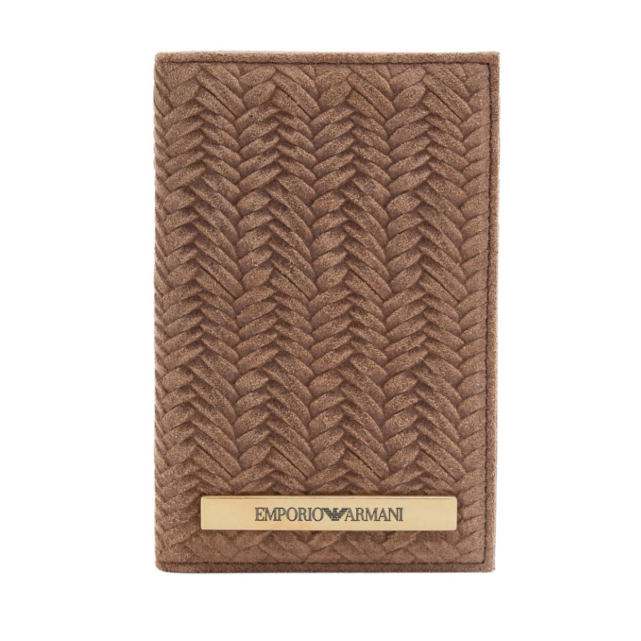 Embossed Suede Card Holder EM005755 AF25302