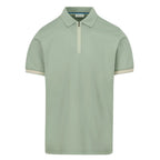 Silicone Zip Mens Polo Shirt MBP10