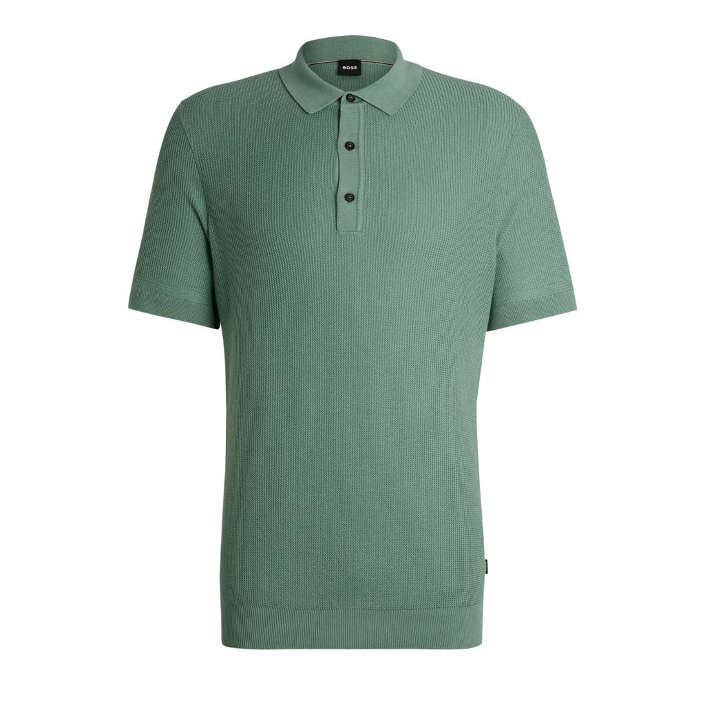 H-Daremo Regular Fit Knitted Polo Shirt 50519615