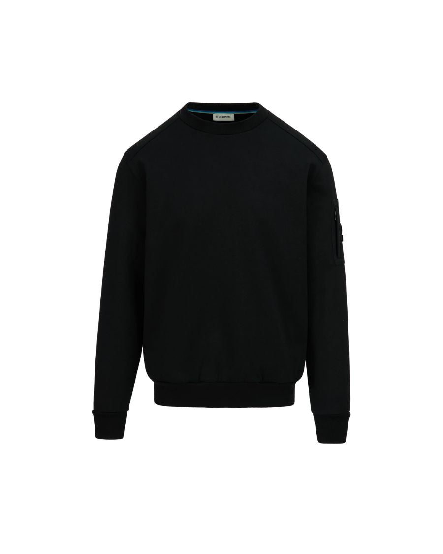 Zip Pocket Interlock Mens Sweatshirt MBS06