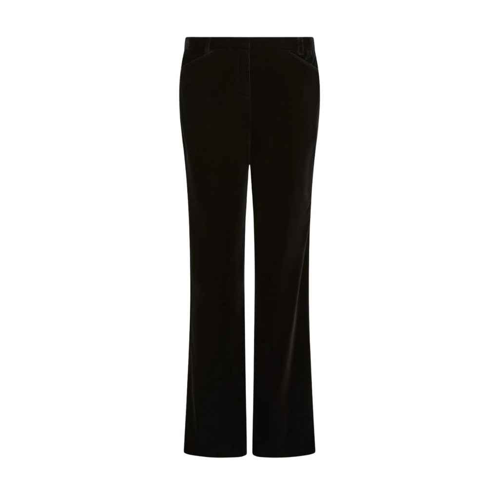 Ricamo Velvet Womens Slim Trousers 2623136024200
