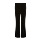 Ricamo Velvet Womens Slim Trousers 2623136024200