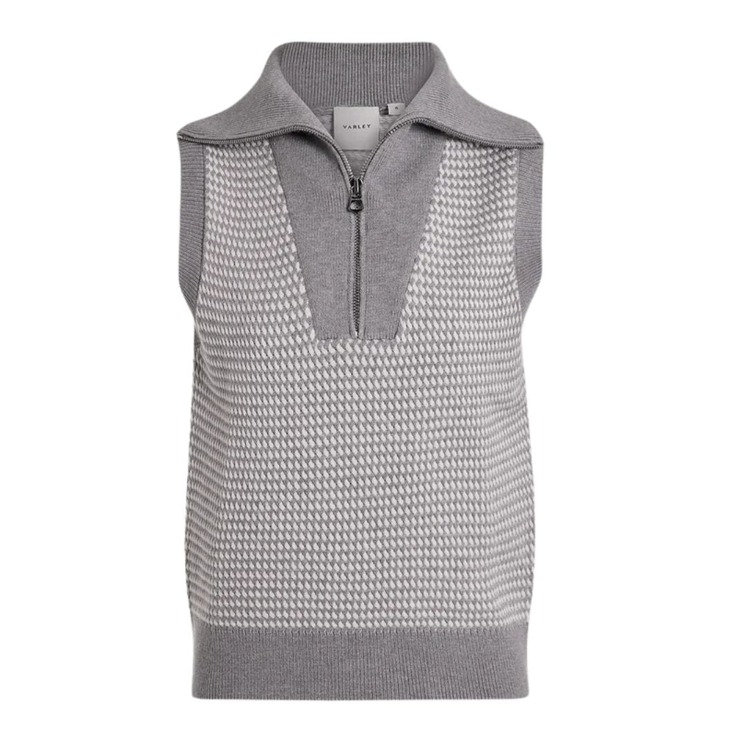 Peterson Half Zip Womens Knitted Jumper VAR03458