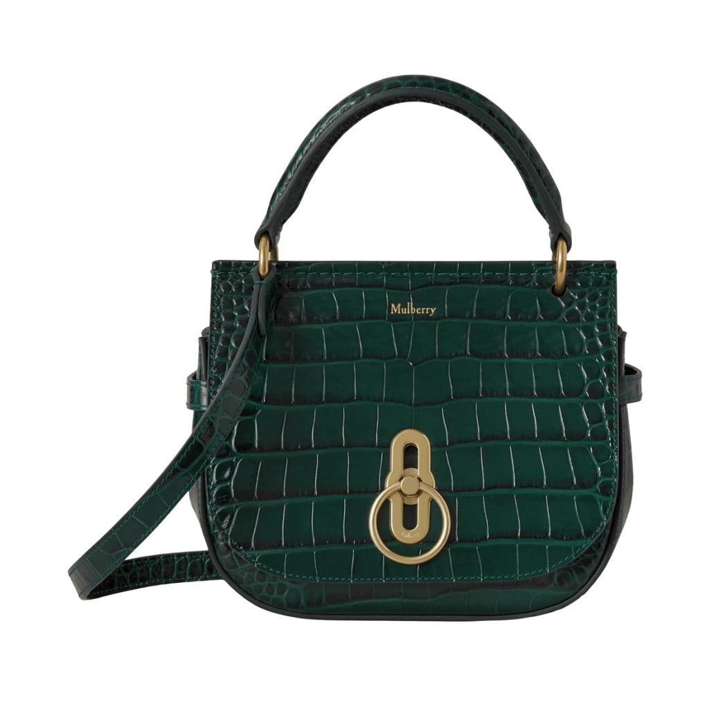 Small Amberley Satchel Shiny Croc HH9790/807