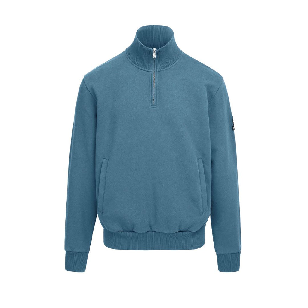 Badge Logo Mens Quarter Zip Sweatshirt MBS16