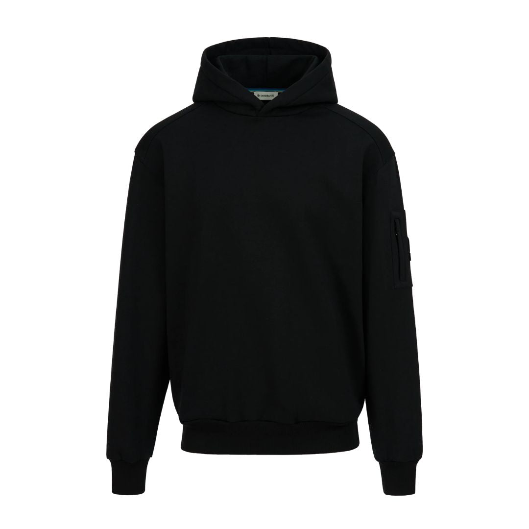 Zip Pocket Interlock Mens Hoodie MBH07