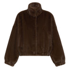 Animone Fluffy Textured Womens Short Jacket 2625086021600