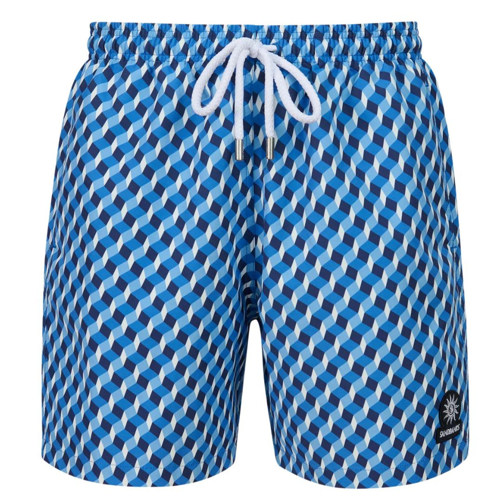 Geometric Mens Swim Shorts SWM20