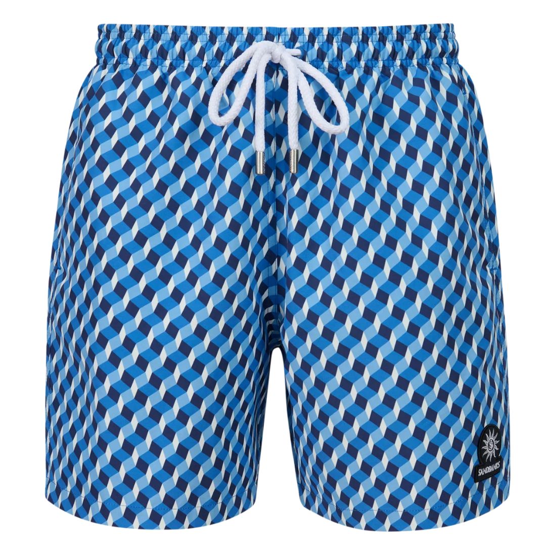 Geometric Mens Swim Shorts SWM20