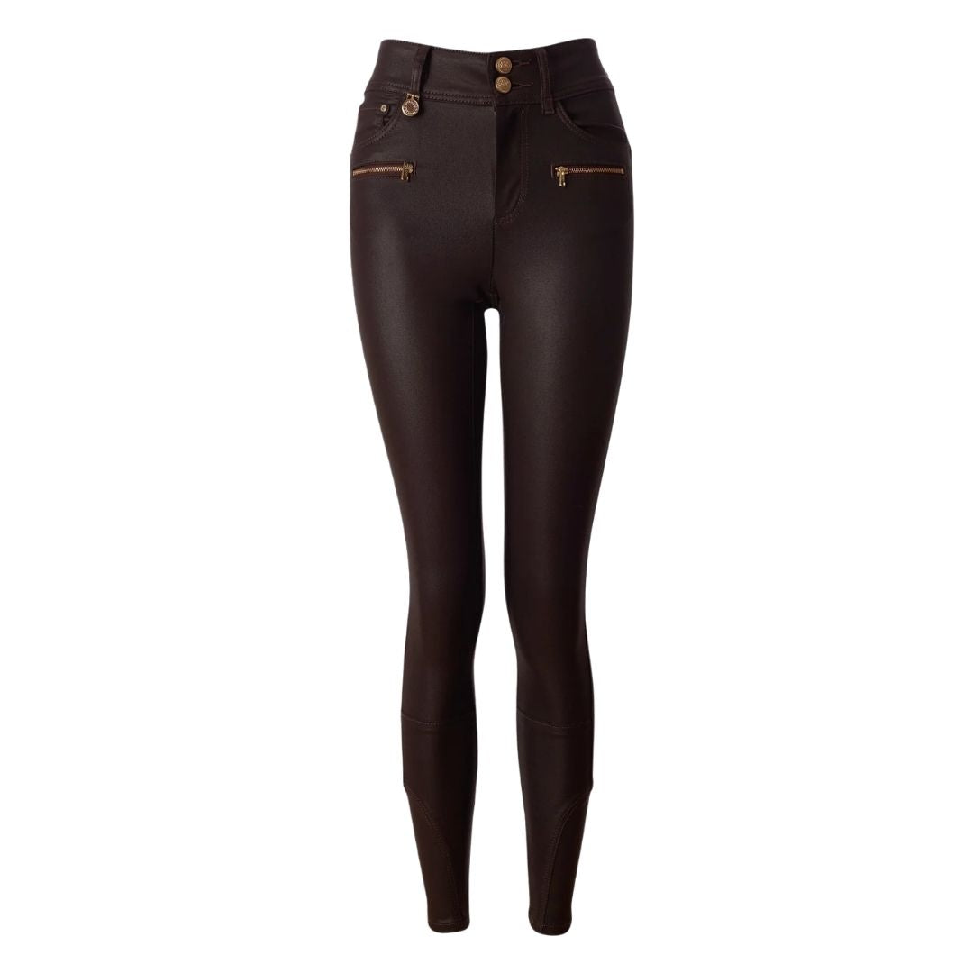 Coated Jodhpur Womens Jeans