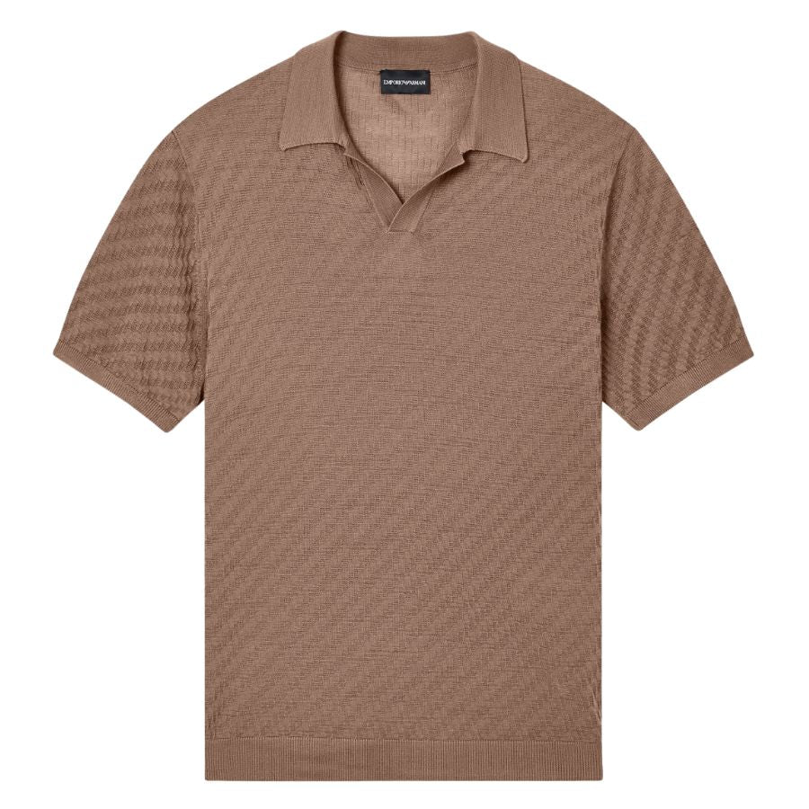 Short Sleeve Polo Collar Jumper EM004307 AF24573