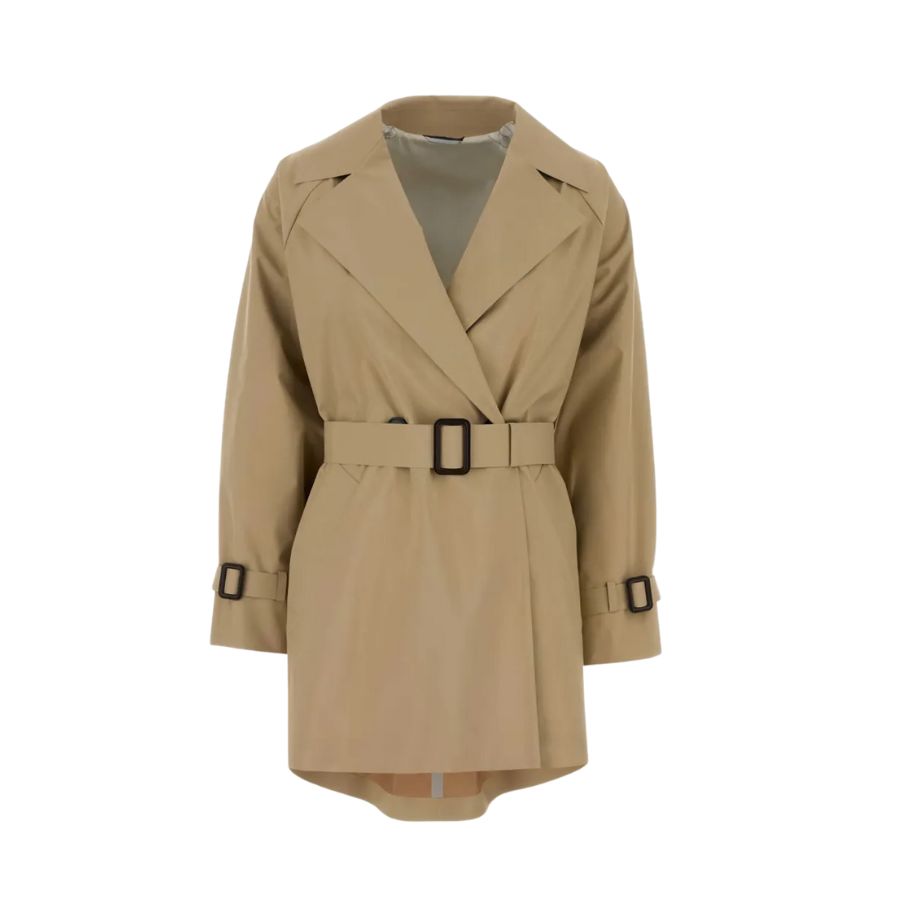 Dovatta Belted Womens Trench Coat 2615021031600