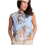 Affine Cotton Blend Womens Top 2613161102200