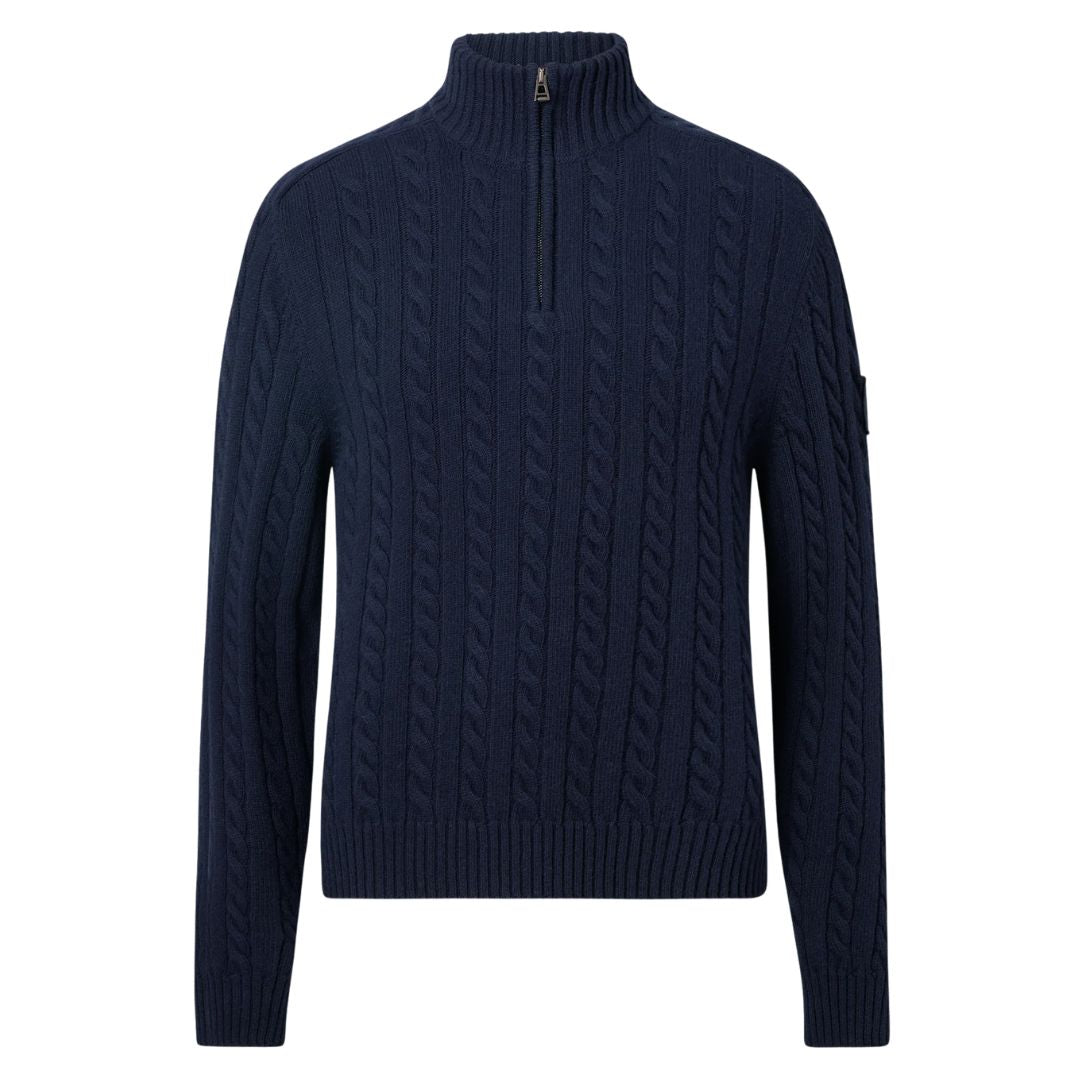 Westport Mens Quarter Zip Jumper 106466
