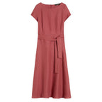 Esordio Linen Canvas Womens Midi Dress 2615221052600