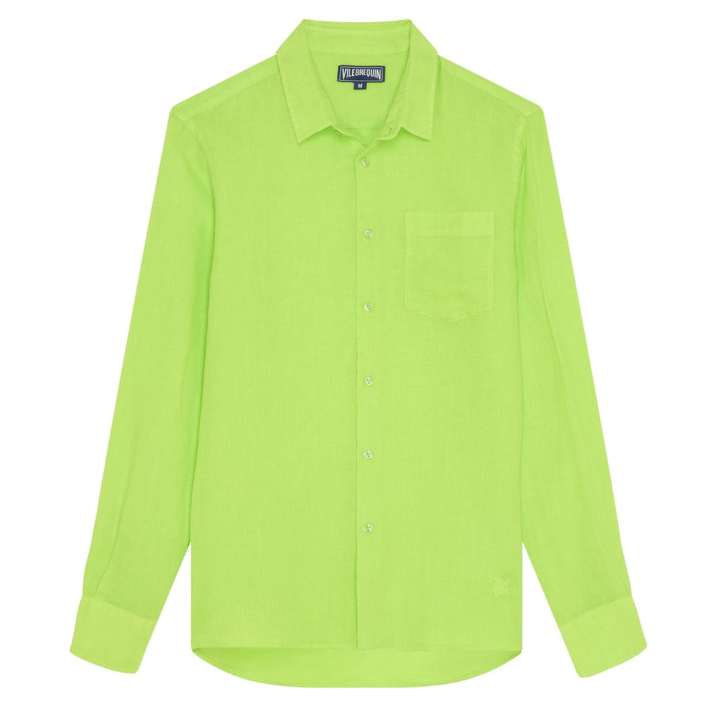 Caroubis Mens Linen Shirt CRSE3U01