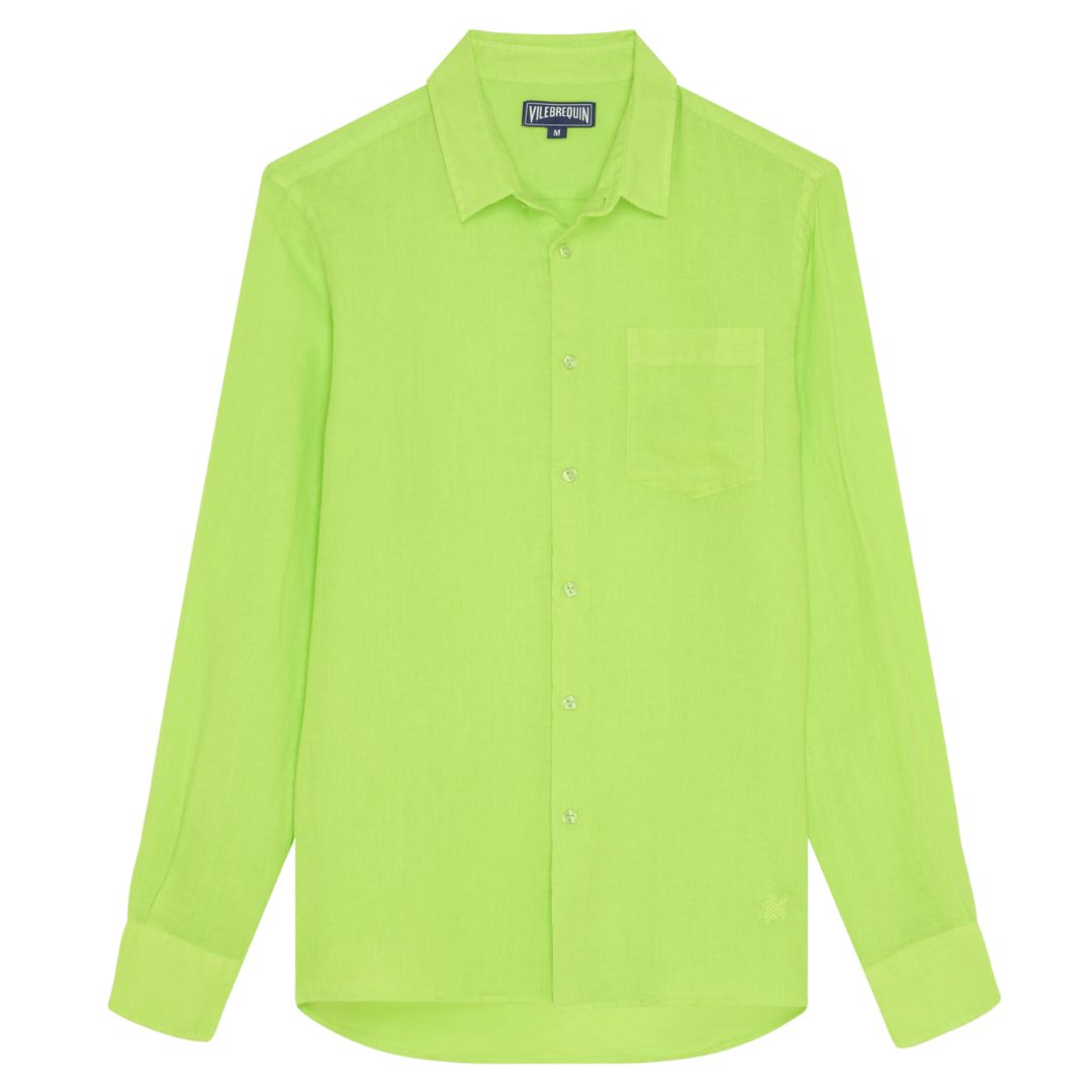Caroubis Mens Linen Shirt CRSE3U01