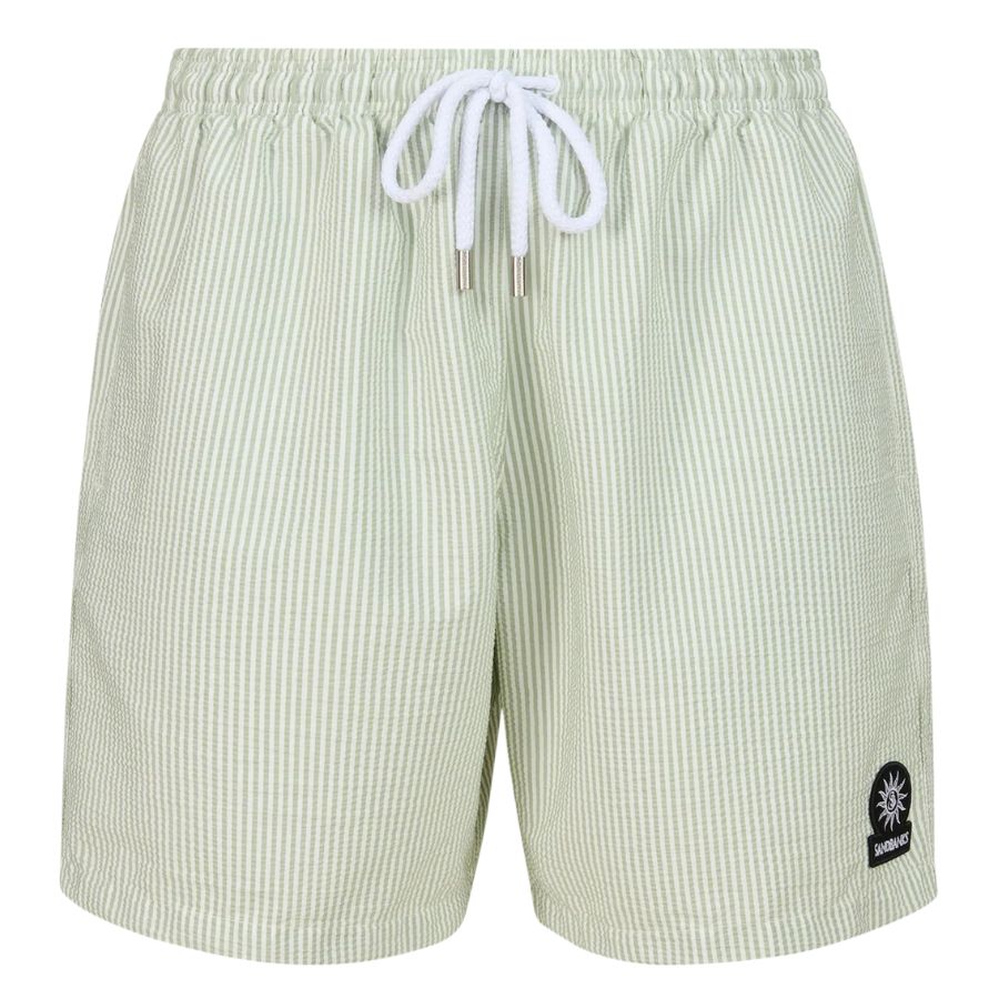Striped Seersucker Mens Swim Shorts SWM17