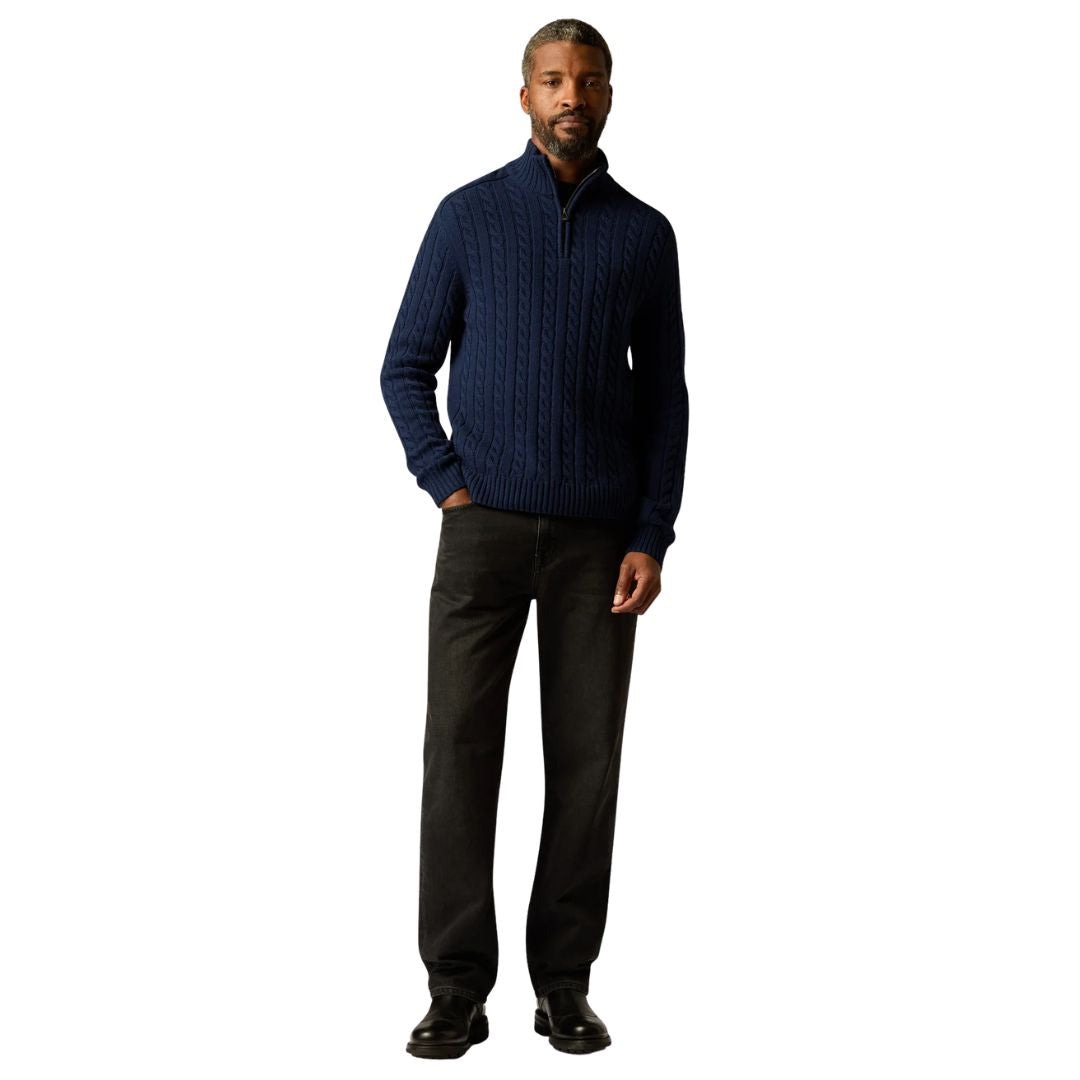 Westport Mens Quarter Zip Jumper 106466